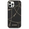 Guess GUHCP12LPCUCHBK iPhone12 Pro Max 6,7 czarny/black hardcase Gold Chain Collection
